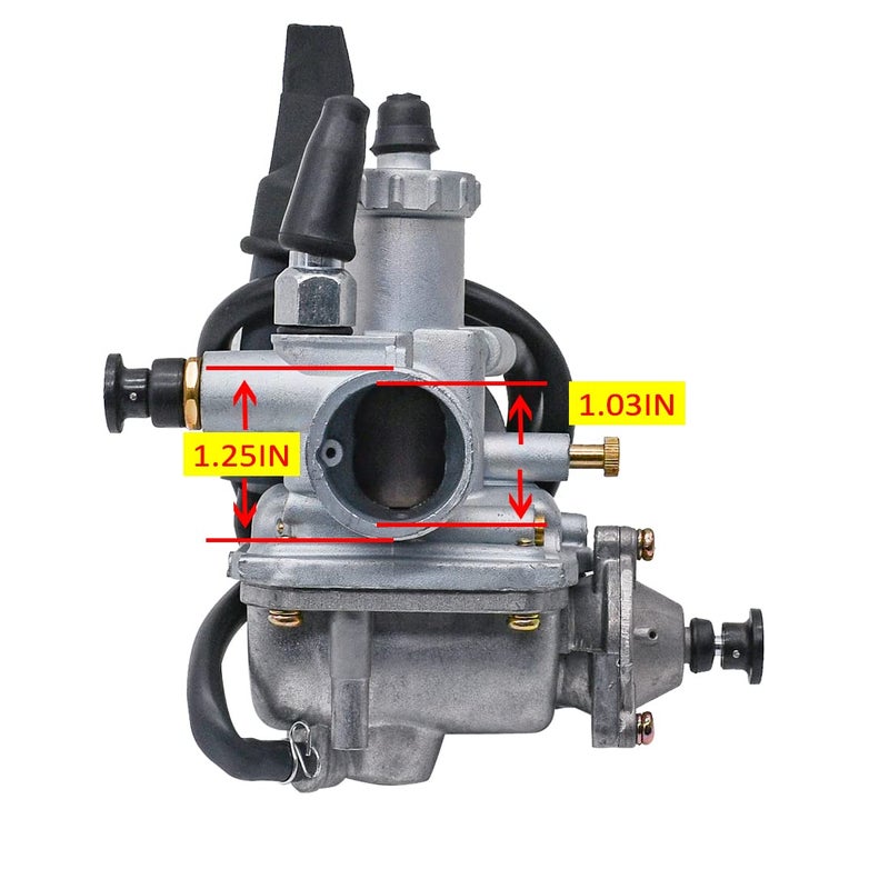 JDLLONG Lt125 Carburetor 13200-18912 Fits 1985-1986 for Suzuki ALT125 1985-1987 LT125 Quadrunner Carb 13200-18901 13200-18900 - Image 2